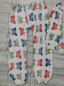 Cute Butterfly Print Girls Set