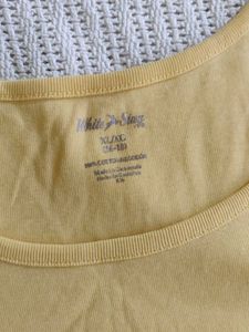 Yellow Casual T-Shirt