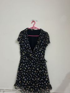 Floral Wrap Dress