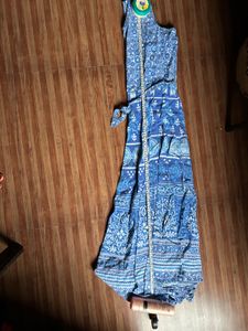 Blue Patterned Sundress