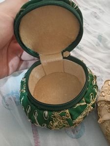 3 Potli Box Purse.... ❤️💛💚
