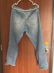 Gap Two-Tone Cropped Jeans