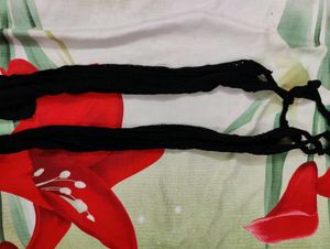 Floral Lace Stockings with Garter