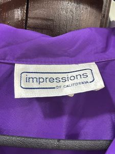 Purple crop top