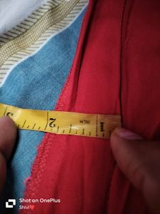Red Kurta With Palazzo