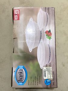 Dinner Serving Bowl Set Of 3 With Spoon