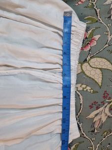White Tiered Peasant Skirt