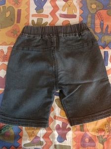 Boys White And Black Shorts