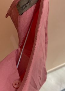 Pink Bell Sleeve Top