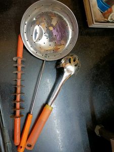 Pasta Serving Spoon, spring potato and frying spoo