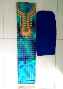 New Unstiched Pure Cotton Suit 3 Peice