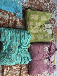 3kurti ForSale Just To EmptyWardrobe(All Medium S)