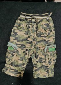 Camouflage Cargo Shorts