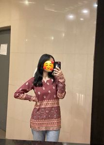 Elegant Maroon Kurta