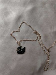 Swan Pendant Necklace