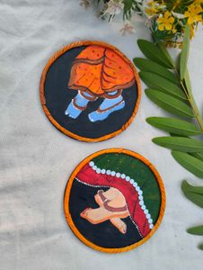 2 Radha Krishna painting