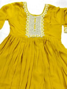 Long Gown With Sequence Work