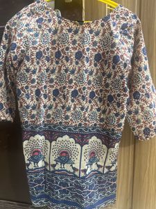 Floral Print Kurta