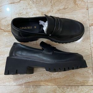 Luna Blu Westside Korean Chunky Loafers UK 5