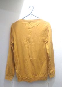 &#34;Be Nice&#34; Mustard Long Sleeve
