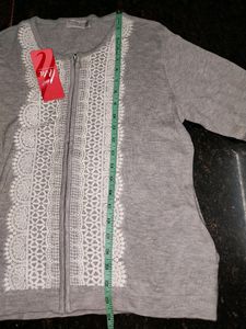 🍓Korean Brand Silver Cardigan 🍓