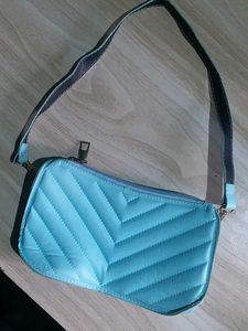 Chevron Quilted Shoulder Bag