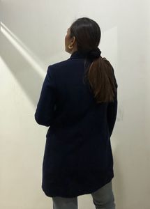 🔵Navy Blue Trench Coat🎀