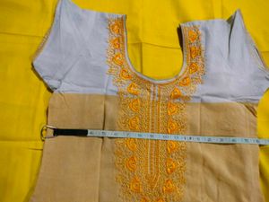 Light Yellow Salwar Suit Set