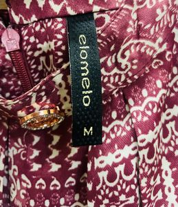 ELOMELO BEAUTIFUL PRINTED MIDI DRESS