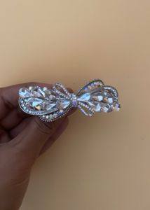 Sparkling Bow Hair Clip