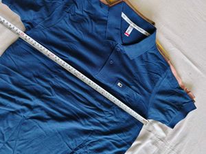 Collar T-Shirt Set Of 4 Half Sleeve Large/40