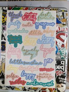 2 sheets Of Pretty stickers 💌