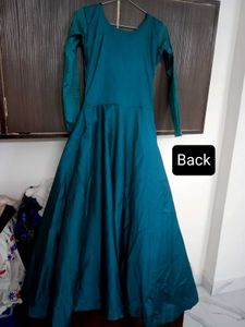 Emerald Aqua Green Gown