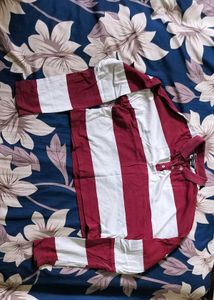 Roadster Crop Polo tshirt