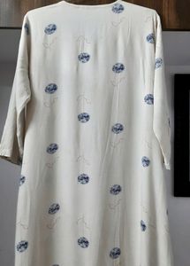 Floral Print Cotton Kurti