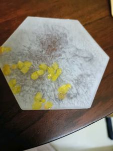 Coastal Resin Coaster