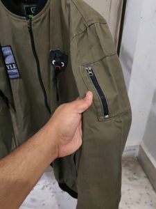 Stylish Olive Green Jacket