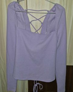 Lovely Lavender Brighter Basics Styled Back Top