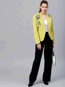 Pannkh Blazer Lime Green