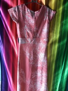 fency kurti with middle cut