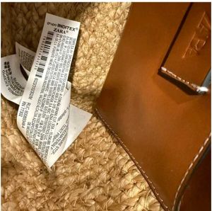 Zara Sequin Embellished Basket Bag