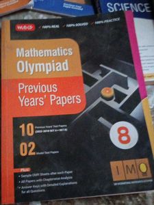 Olympiad Preparation Science And Maths Class 8