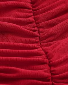 Red Bodycon Mini Dress