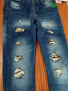 White Devil Ripped Jeans