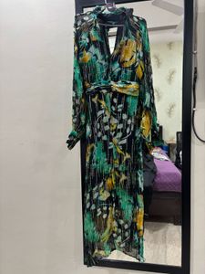 Floral Print Maxi Dress