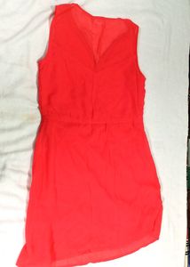 Red Mini Dress All Day