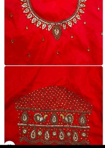 4 Combo-  New Maggam Work Blouse Pieces