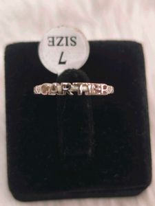 Cartier 925 sterling silver ring
