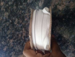 White Elastic Roll