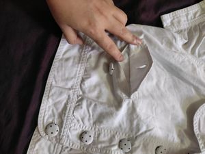 Price Drop!!! Korean White Crop Top